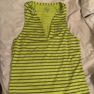 Women’s NIKE DriFit racer bank tank top - Medium EUC